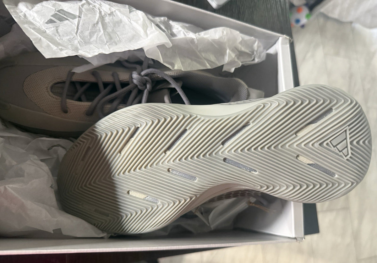 Size 9 1/2- adidas Anthony Edwards 1 Low Metallic Grey