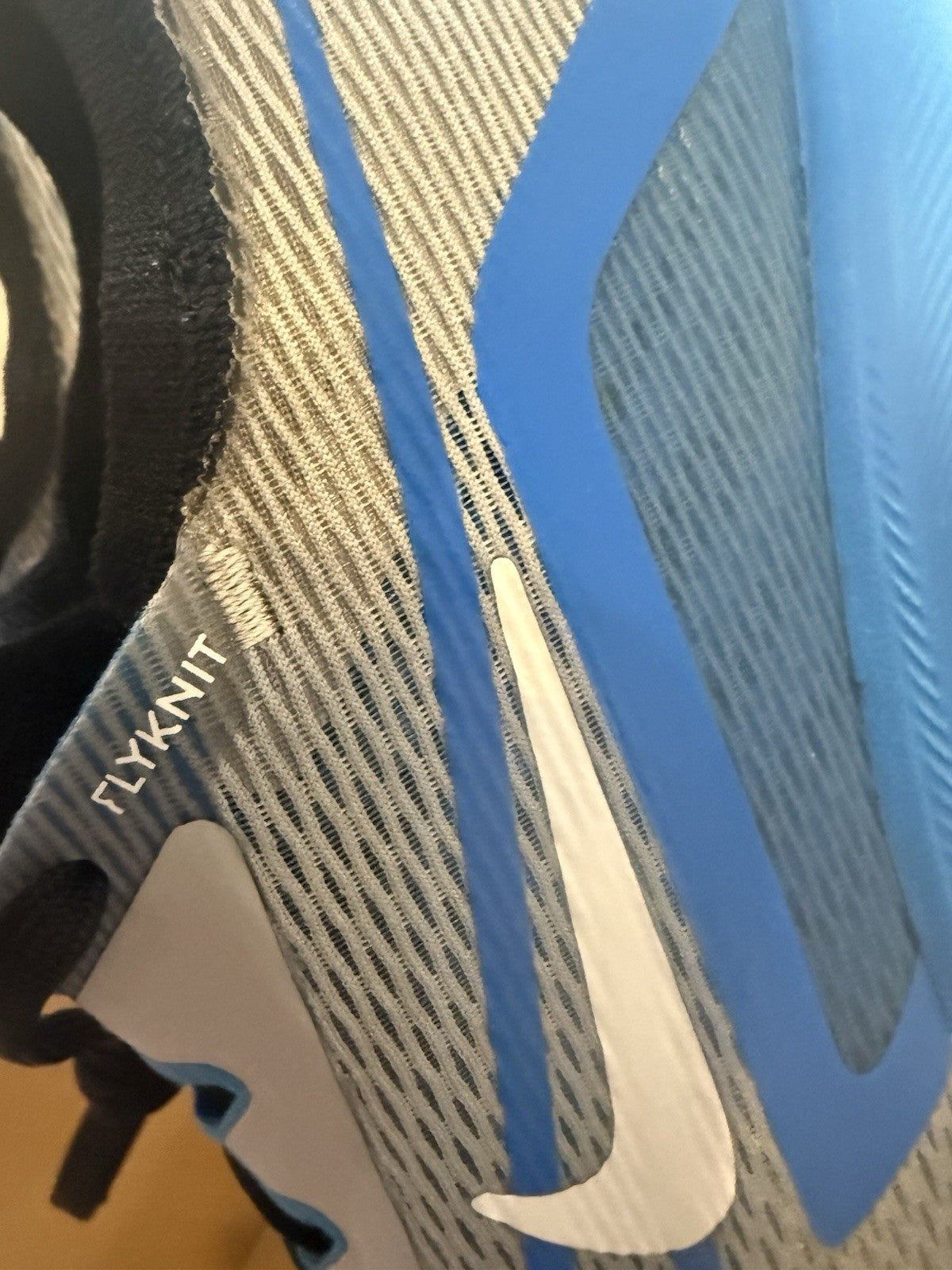 Size 10.5 - Nike Zoom Fly 4 Wolf Grey Photo Blue