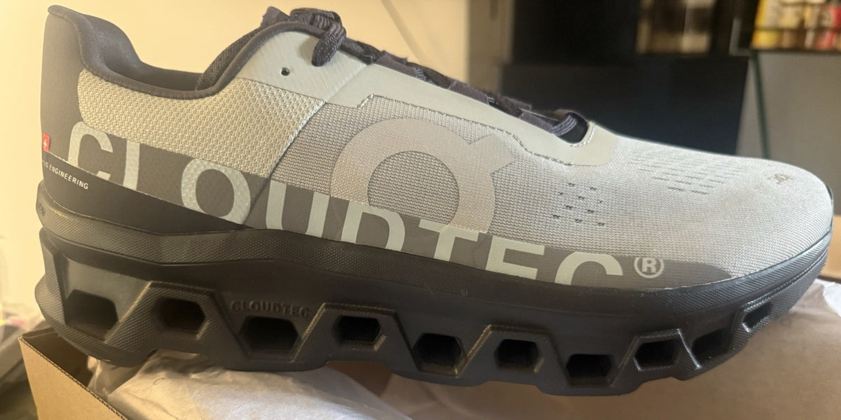 Size 14 - Cloudmonster Glacier Black
