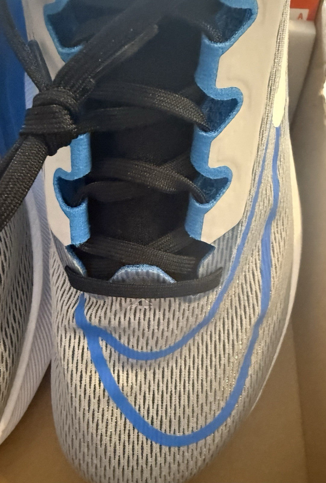 Size 10.5 - Nike Zoom Fly 4 Wolf Grey Photo Blue