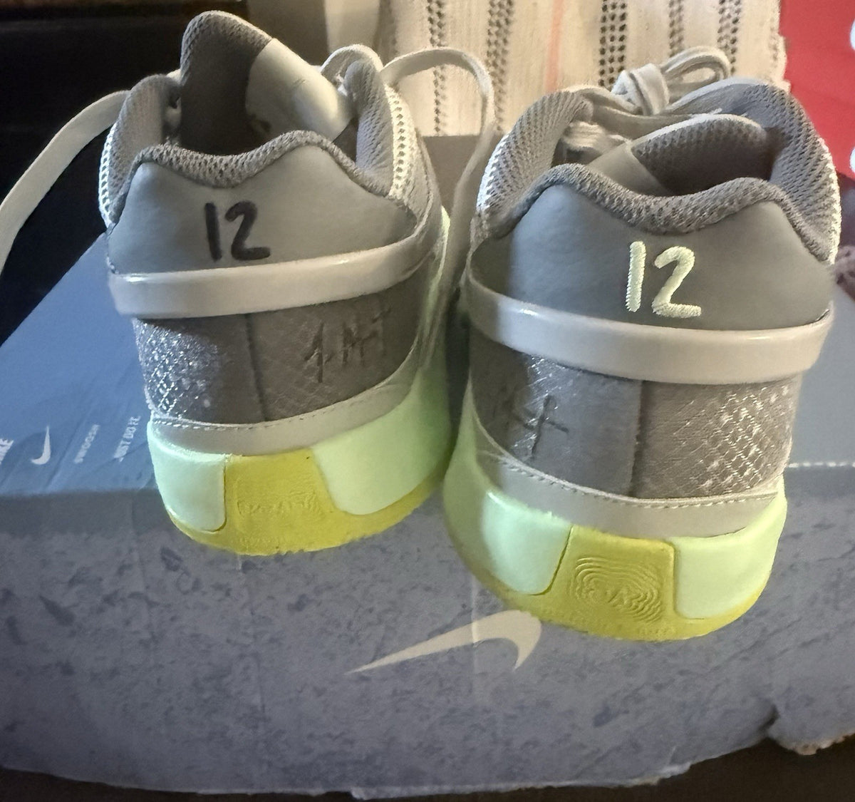 Size 6Y (GS) Nike Ja 1 Low Light Smoke Grey