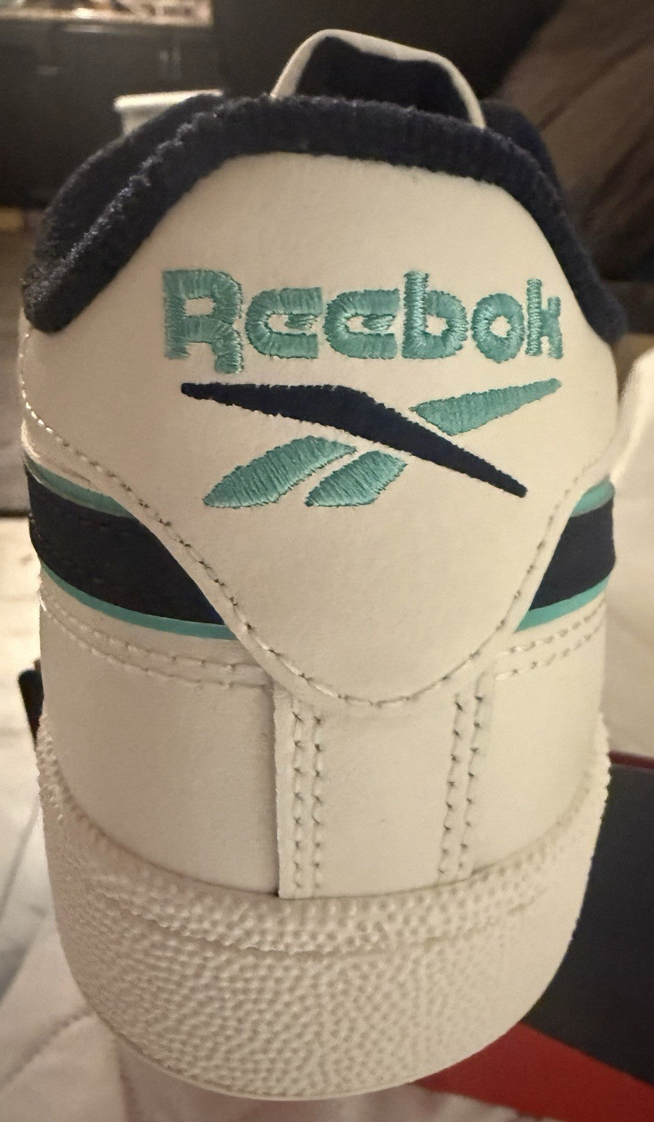 Size 11 - Reebok Club C Revenge White Vector Navy