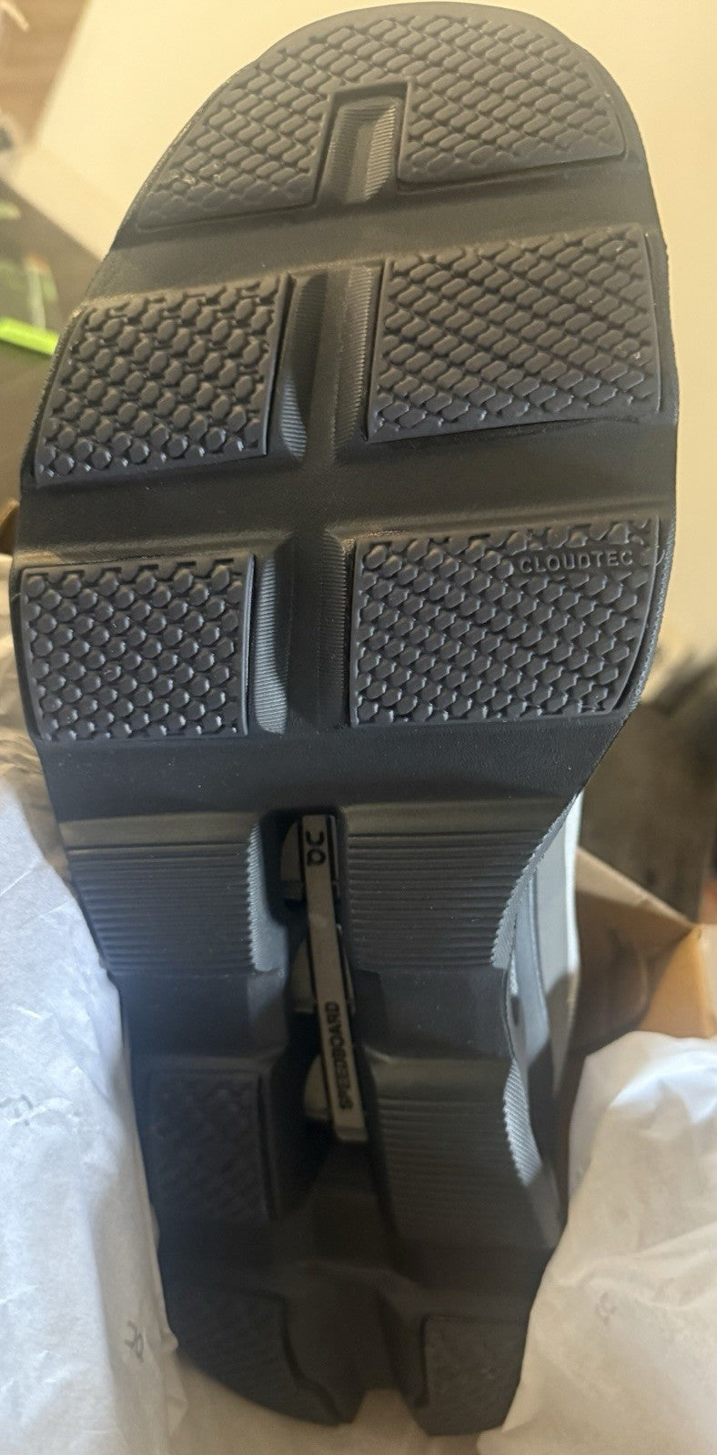 Size 14 - Cloudmonster Glacier Black