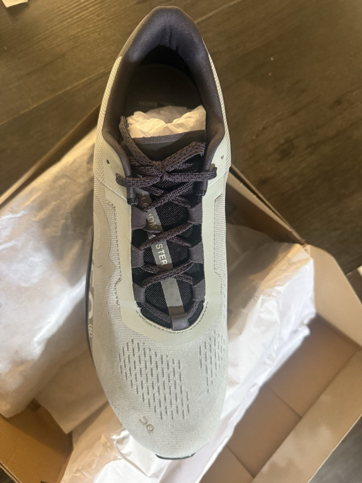 Size 14 - Cloudmonster Glacier Black