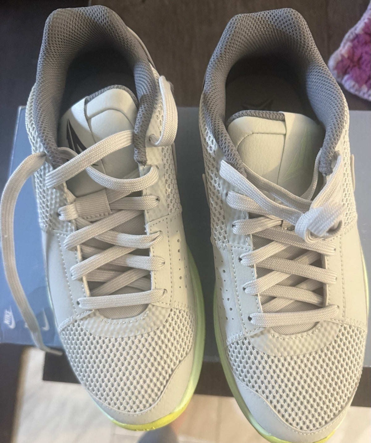 Size 6Y (GS) Nike Ja 1 Low Light Smoke Grey