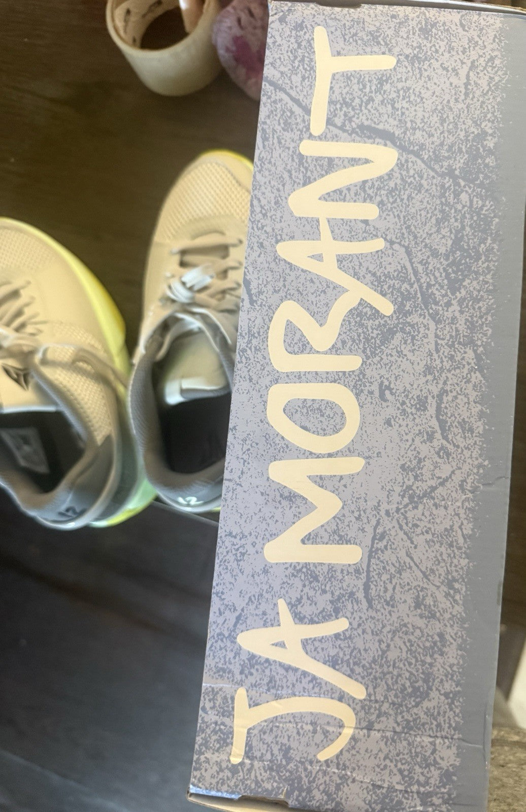 Size 6Y (GS) Nike Ja 1 Low Light Smoke Grey