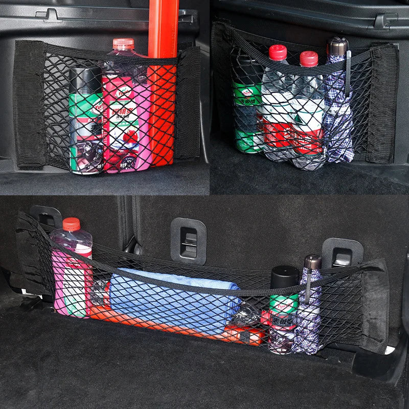 Car Trunk Organizer - Mesh Storage Bag