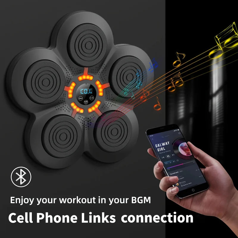 Intelligent Music Boxing Target - Electronic Machine for Home Training