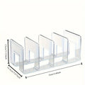 2-Pack Clear Bag Storage Organizer - For Handbag & Wallet