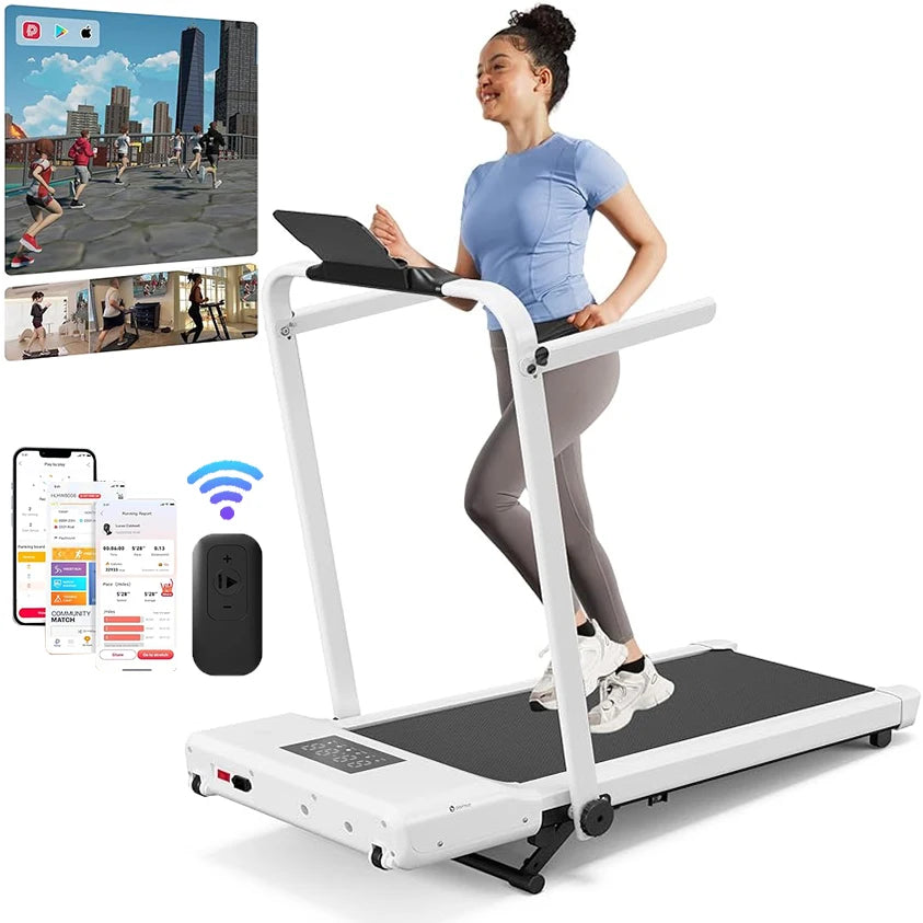 Under-Desk Walking Pad with Incline