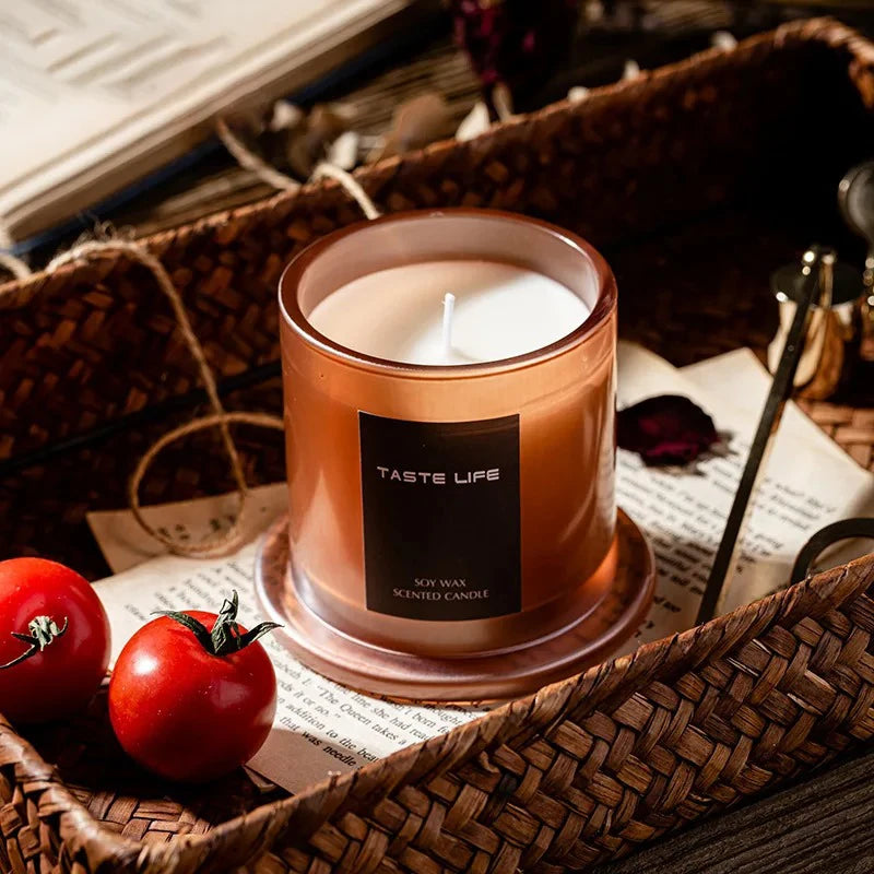 40 Hour Natural Soy Candle - Glass Jar Aromatherapy for Women