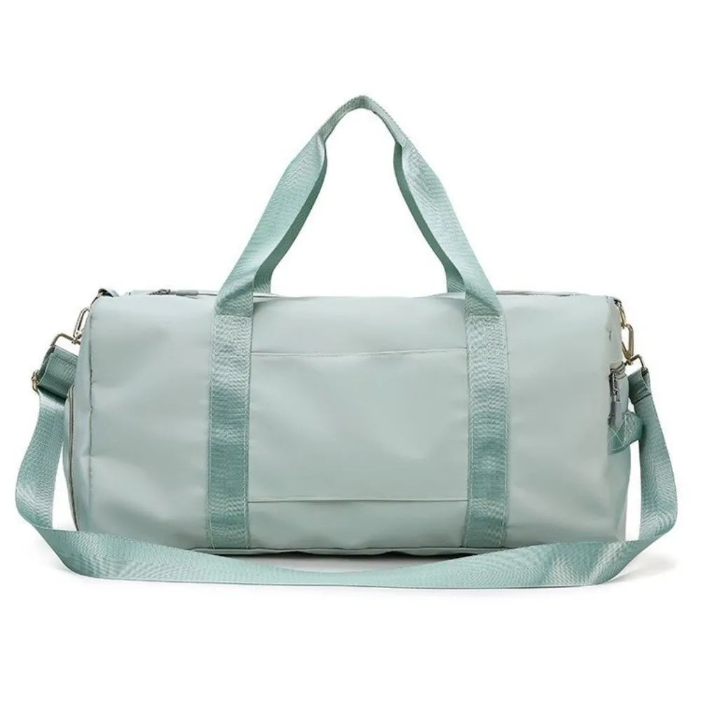 Oxford Nylon Duffle Bag with Shoe Compartment