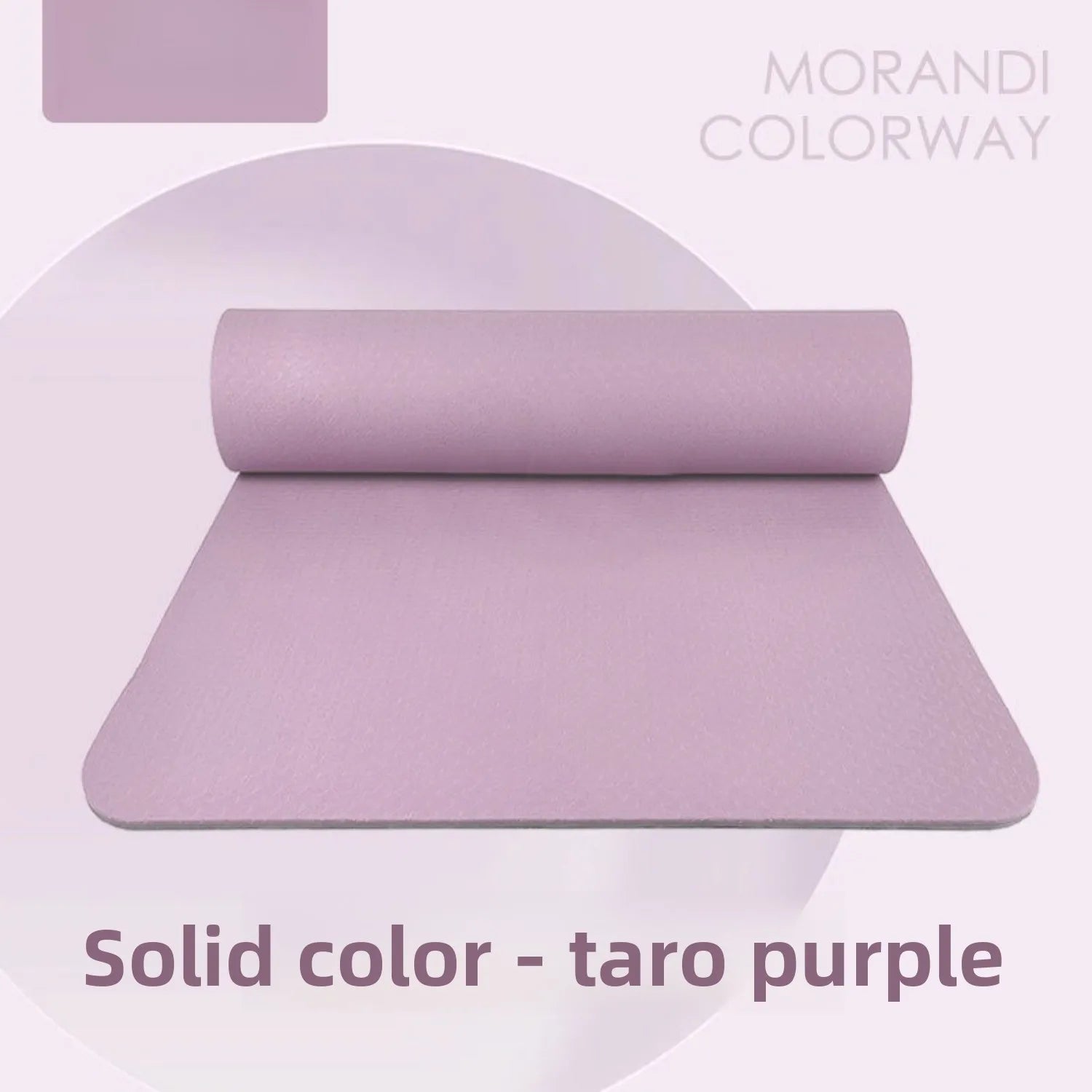 Extra Thick TPE Yoga Mat - Non Slip & Sweat Absorbent for Home Fitness