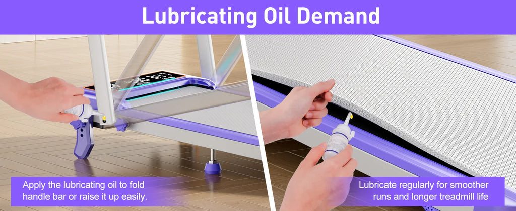 Folding Walking Pad with Incline & RGB Light