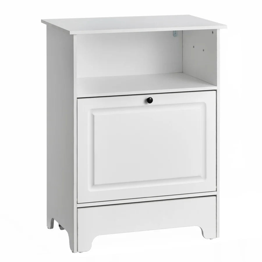 Elevated Dog Bowls & Toy Storage Cabinet