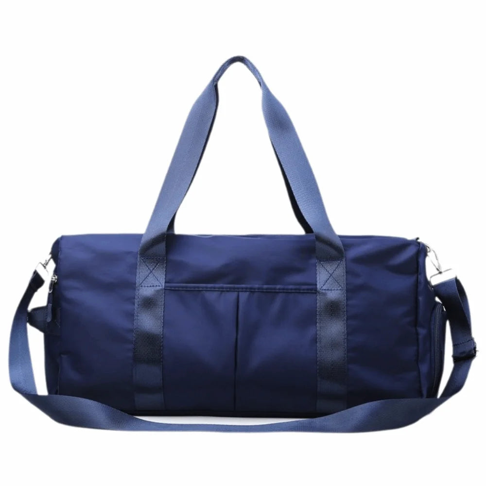 Oxford Nylon Duffle Bag with Shoe Compartment