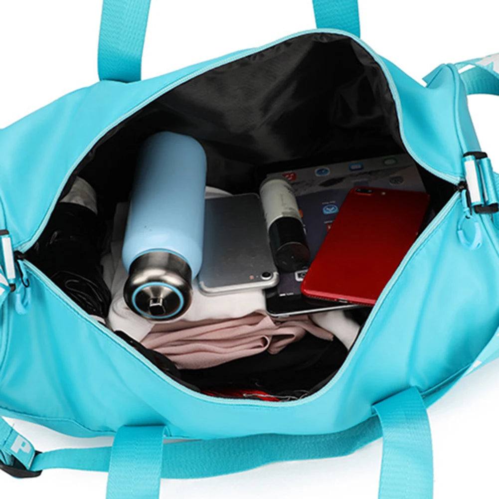 Portable Gym Bag with Wet Dry Separation