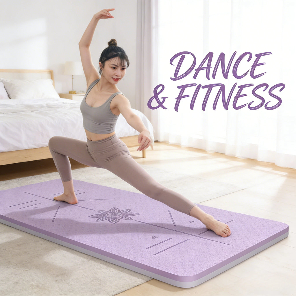 Non Slip TPE Yoga Mat - 80cm