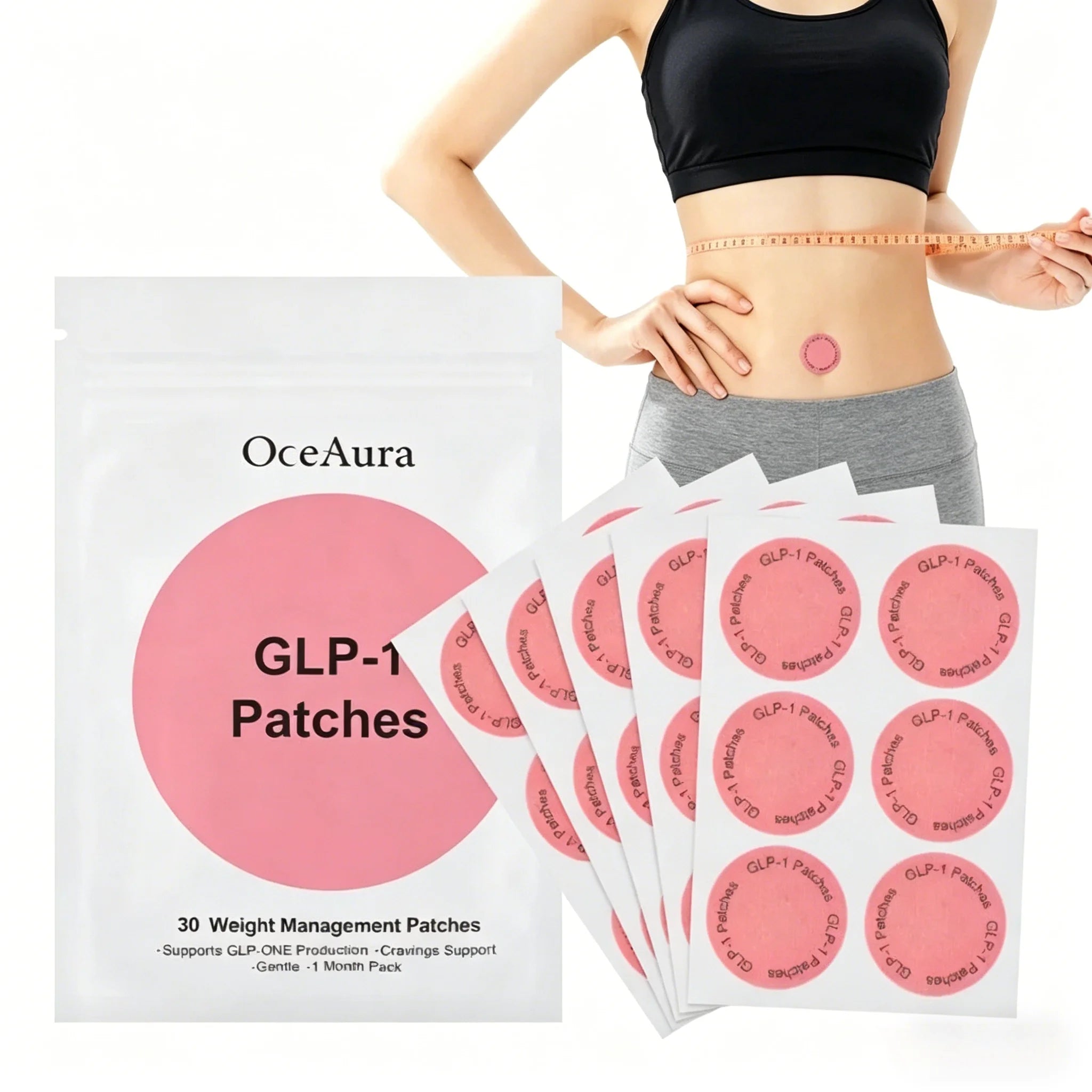 Body Shaping Patches - 30 to 120 Pcs for Abdomen & Daily Care
