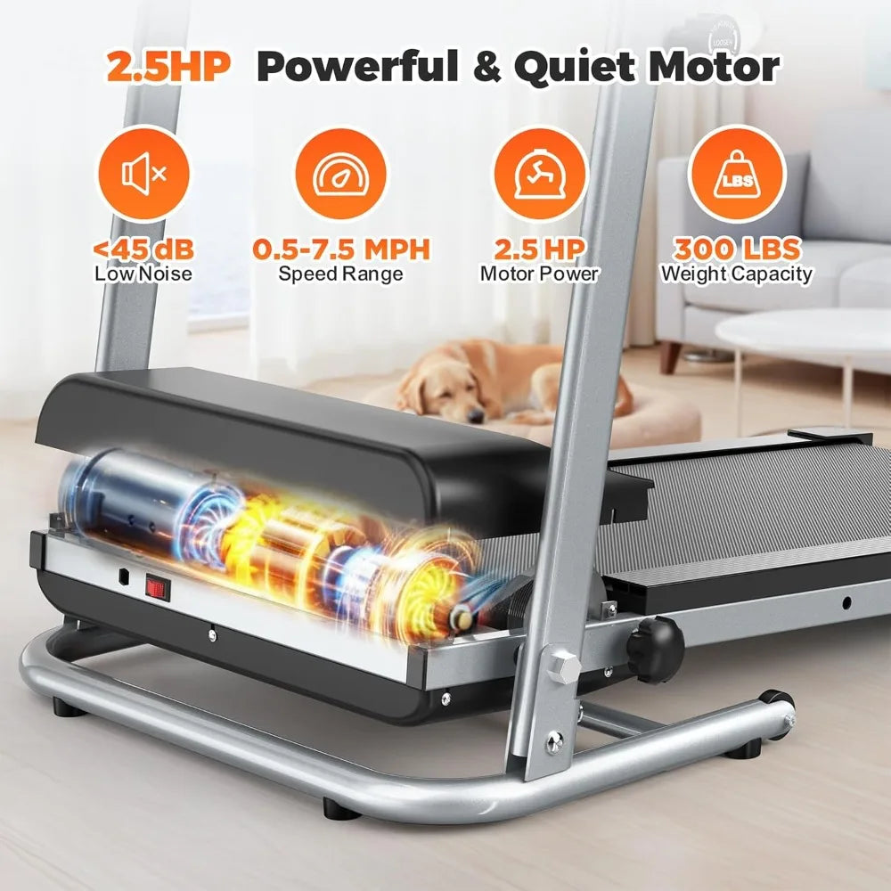 2.5HP Folding Treadmill with Incline