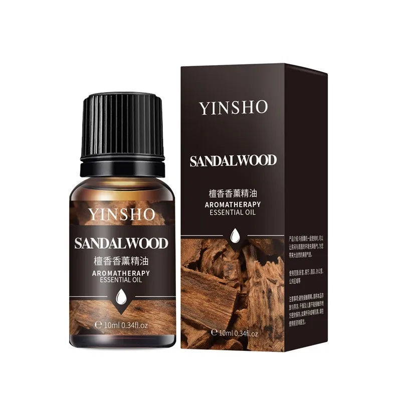 17-Piece Essential Oil Set - 10ml Water-Soluble for Aroma Diffuser