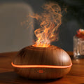 Aroma Humidifier with Flame Light - Oil Diffuser