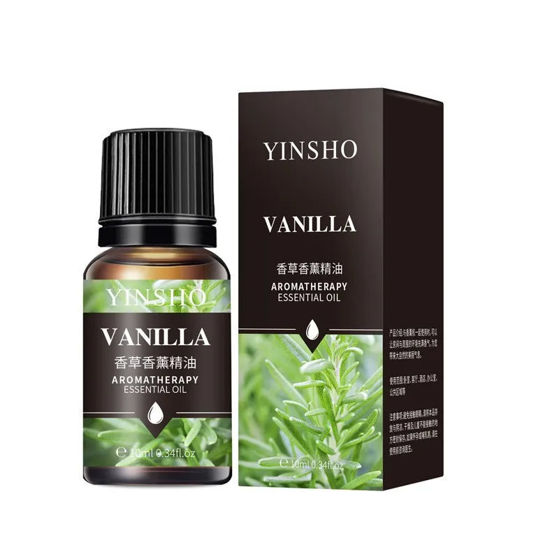 17-Piece Essential Oil Set - 10ml Water-Soluble for Aroma Diffuser