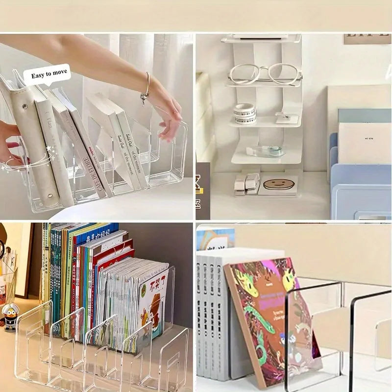 2-Pack Clear Bag Storage Organizer - For Handbag & Wallet
