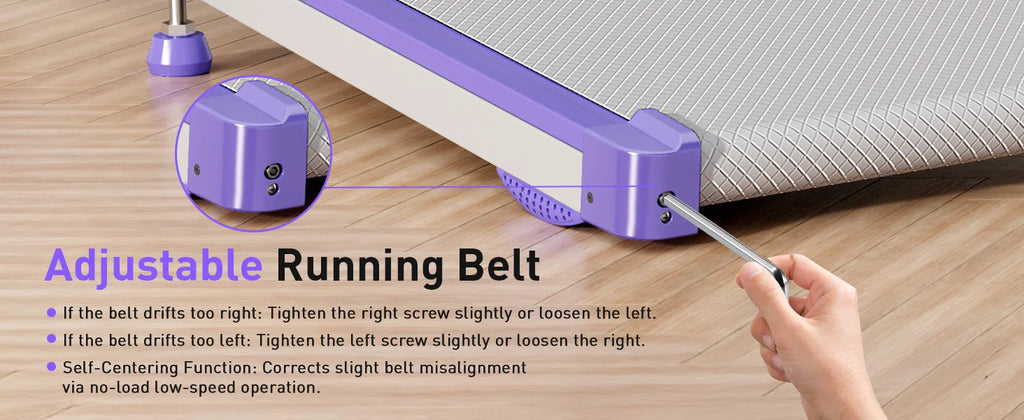 Folding Walking Pad with Incline & RGB Light