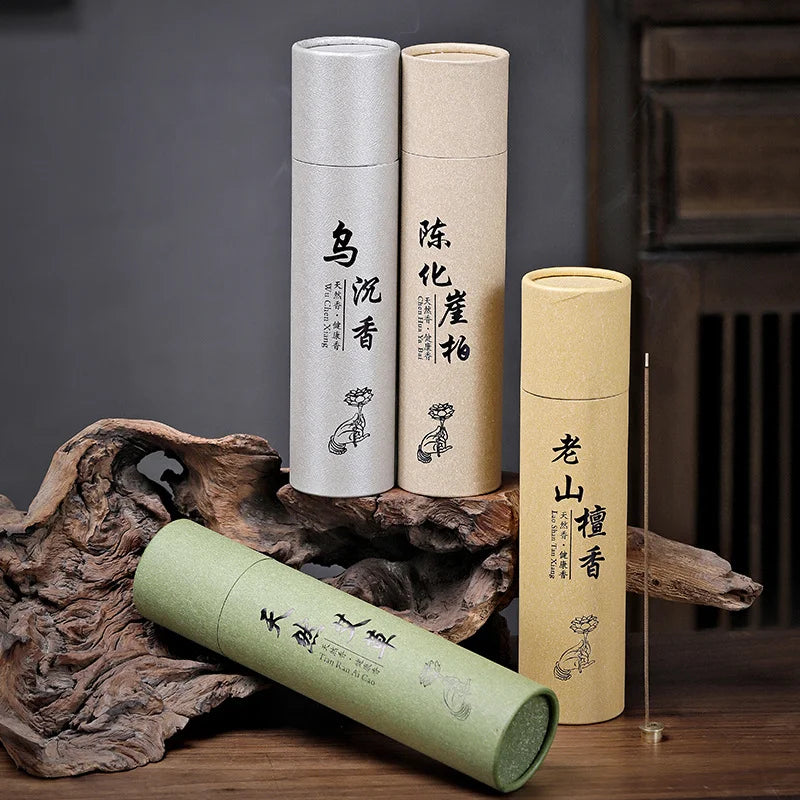 400Pcs Natural Sandalwood Incense Sticks - For Prayer & Home Blessing