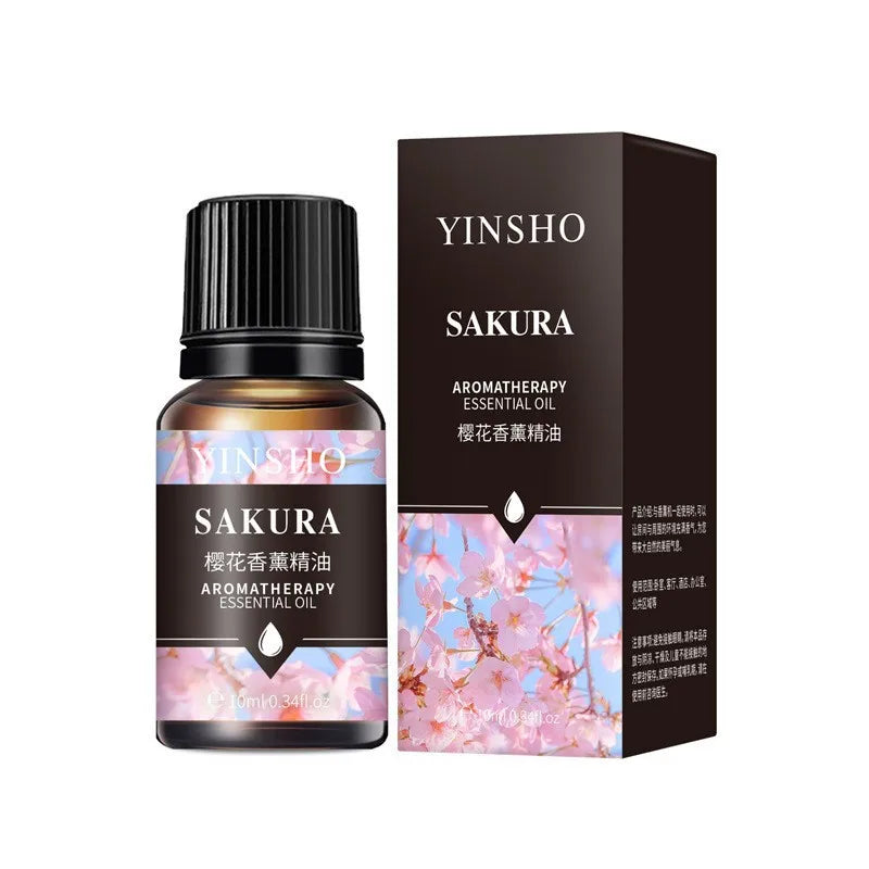 17-Piece Essential Oil Set - 10ml Water-Soluble for Aroma Diffuser