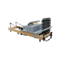 Oak Foldable Pilates Bed With Free Jump Board, Pilates Core Training Set, Large Equipment, Customizable Yoga Bed