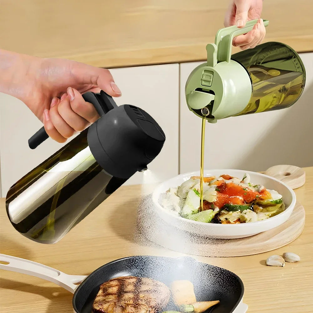 16oz Olive Oil Sprayer Bottle - Light-Blocking Dark Glass
