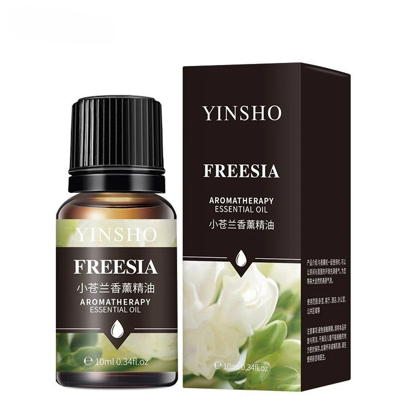 17-Piece Essential Oil Set - 10ml Water-Soluble for Aroma Diffuser