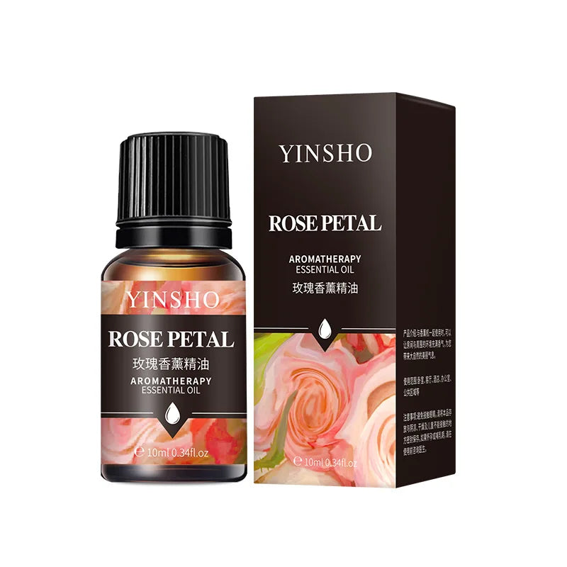 17-Piece Essential Oil Set - 10ml Water-Soluble for Aroma Diffuser