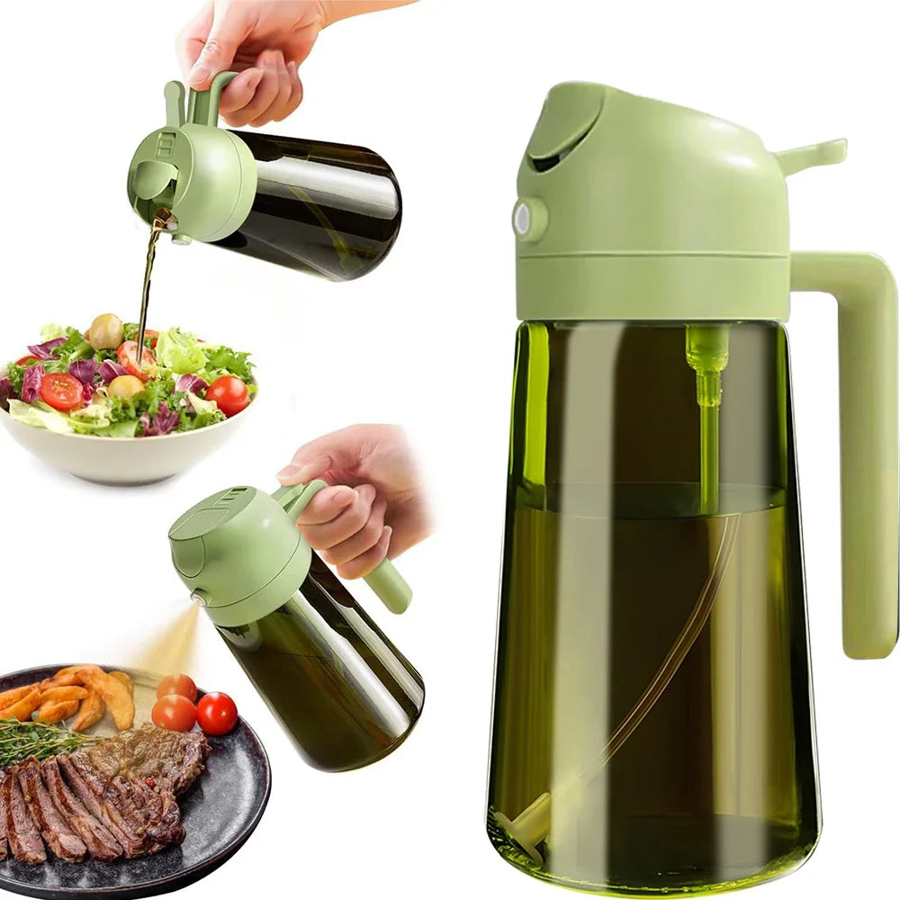 16oz Olive Oil Sprayer Bottle - Light-Blocking Dark Glass