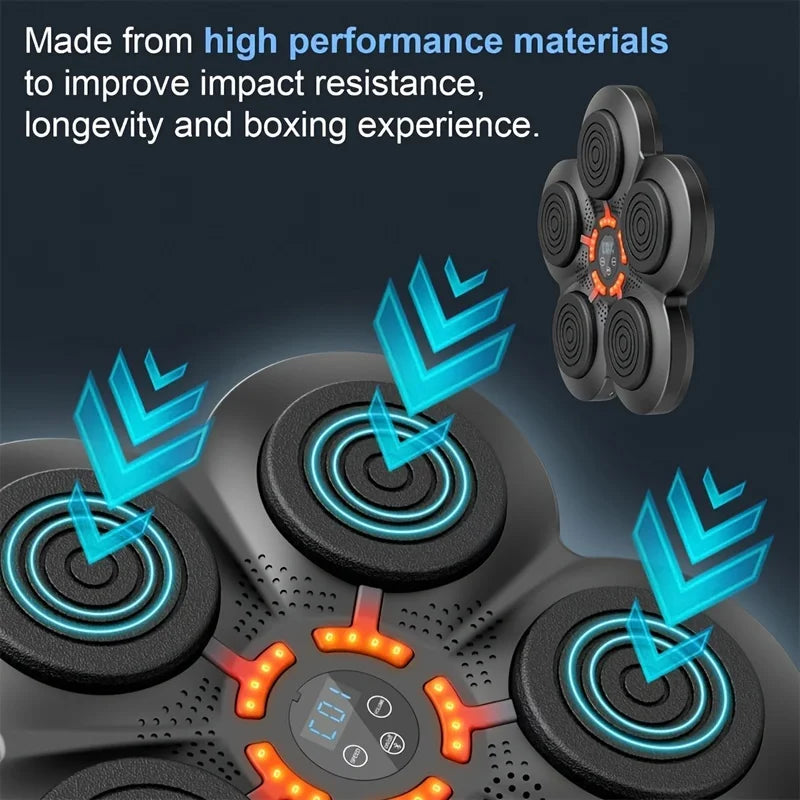 Intelligent Music Boxing Target - Electronic Machine for Home Training