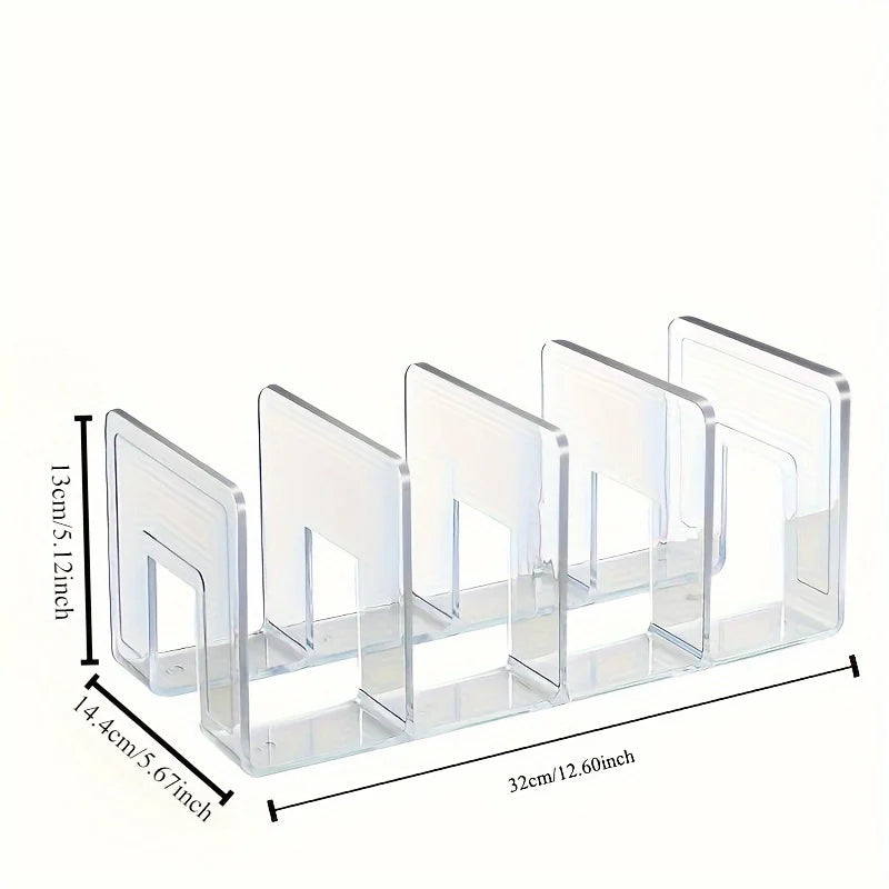 2-Pack Clear Bag Storage Organizer - For Handbag & Wallet